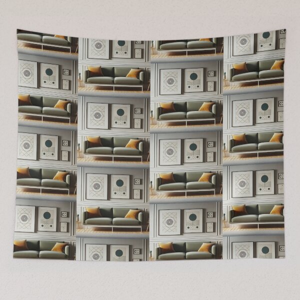 Item preview, Sofa Minimalism Art Style designed and sold by artofuniverse.