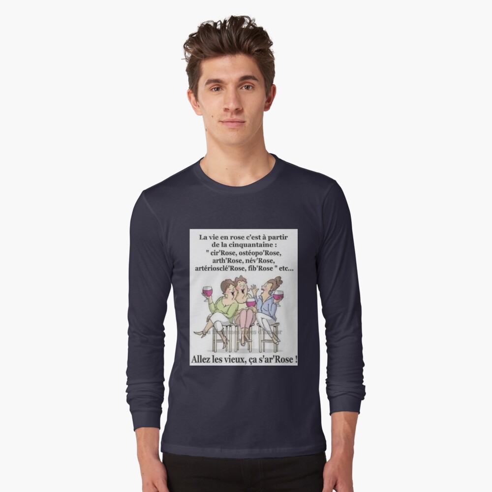 Aperçu de l'œuvre T-shirt manches longues créée et vendue par charlolo.