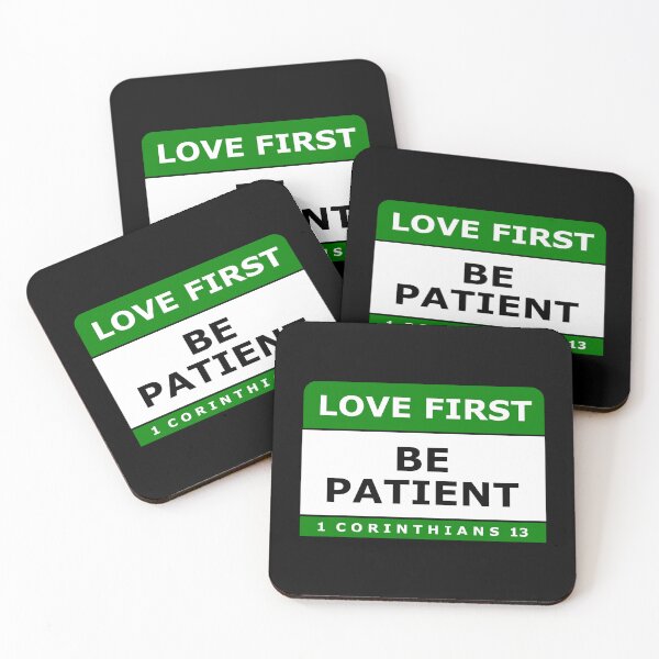 Item preview, Love first, be patient designed and sold by Warih.
