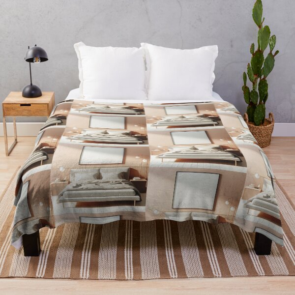 Item preview, Bed Minimalism Art Style designed and sold by artofuniverse.