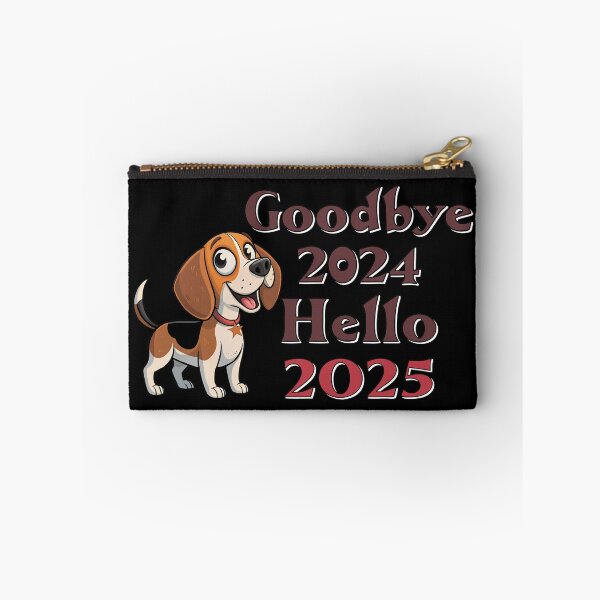 Item preview,  GOODBYE 2024 HELLO 2025 - CUTE BEAGLE  designed and sold by Gihan-Design.