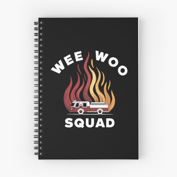 Item preview, Wee Woo Squad - This gift is perfect for firefighters, first responders, and fans of firefighting and rescue themes. designed and sold by ZyziowskyArt.