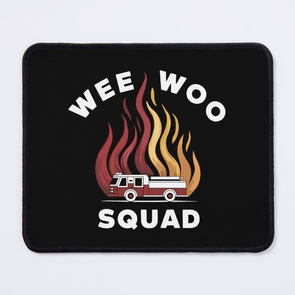 Item preview, Wee Woo Squad - This gift is perfect for firefighters, first responders, and fans of firefighting and rescue themes. designed and sold by ZyziowskyArt.