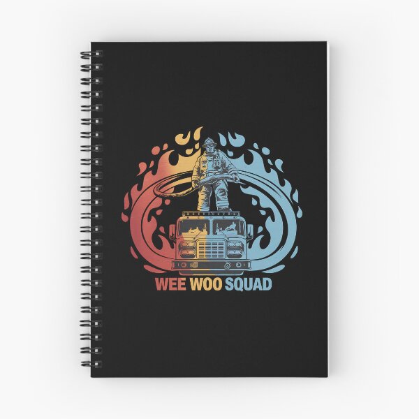 Item preview, Wee Woo Squad - This gift is perfect for firefighters, first responders, and fans of firefighting and rescue themes. designed and sold by ZyziowskyArt.