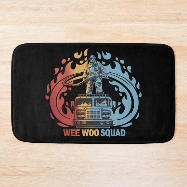 Item preview, Wee Woo Squad - This gift is perfect for firefighters, first responders, and fans of firefighting and rescue themes. designed and sold by ZyziowskyArt.