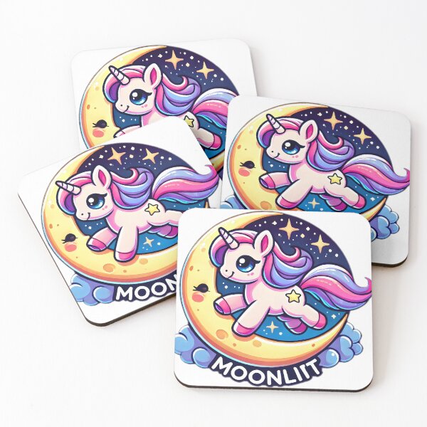 Item preview, Moonlit polly Sticker design  designed and sold by NCNGDESIGN.