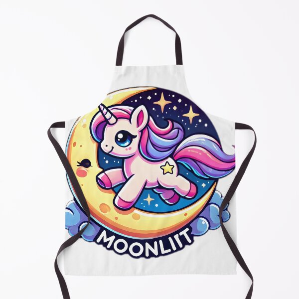 Item preview, Moonlit polly Sticker design designed and sold by NCNGDESIGN.