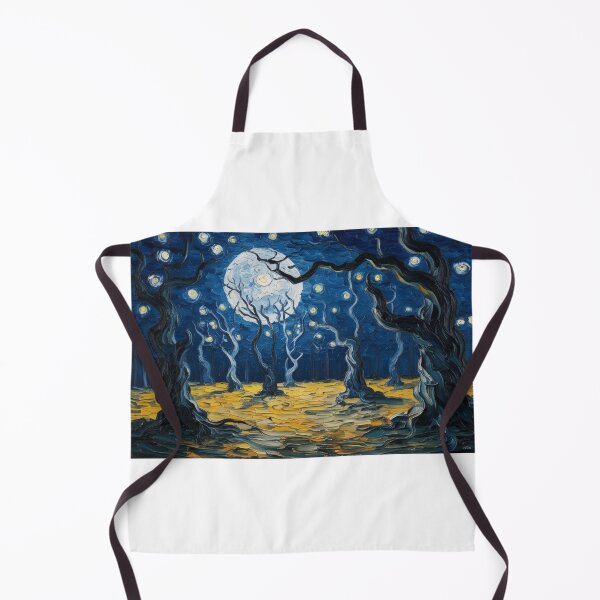 Item preview, Night in the mysterious forest bathed in moonlight  designed and sold by EtCreative.