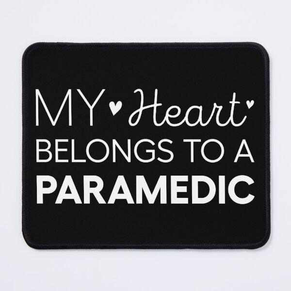 Item preview, My Heart Belongs To A Paramedic Cute Paramedic Wife designed and sold by RareBunny.