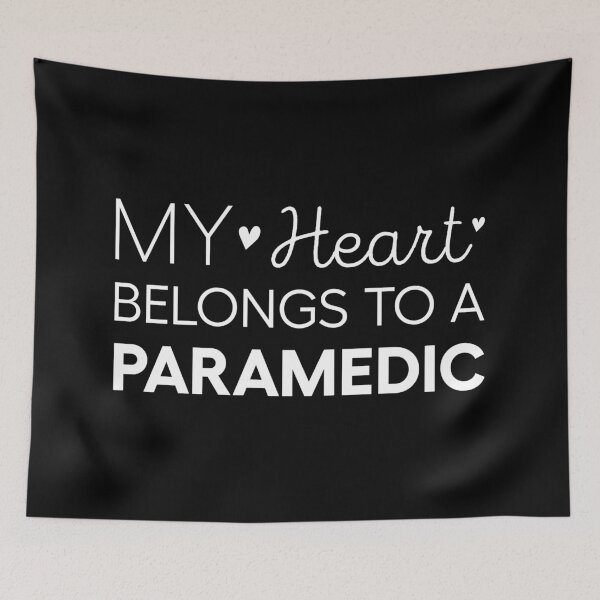 Item preview, My Heart Belongs To A Paramedic Cute Paramedic Wife designed and sold by RareBunny.