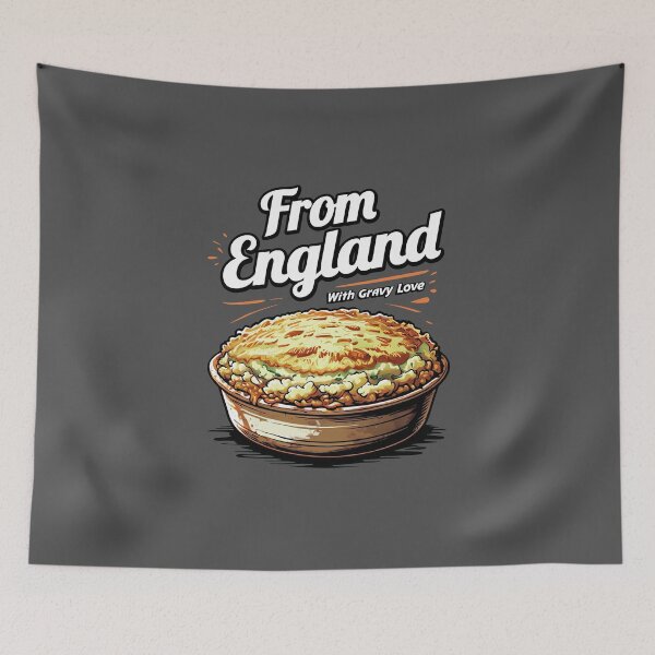 Item preview, From England, With Gravy Love - Shepherd's Pie designed and sold by MGRcompany.