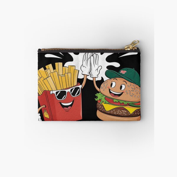 Item preview, Funny Cool Cambo Fast Food Lover Hamburger and French Fries – Humor Meets Foodie Fun designed and sold by Khoulaly ⭐⭐⭐⭐⭐.