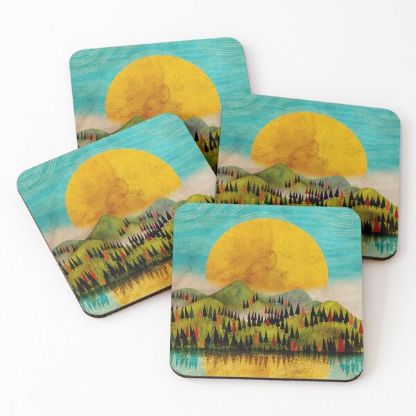Item preview, Minimalist Nordic Zen Style Landscape designed and sold by ElderIslesPress.