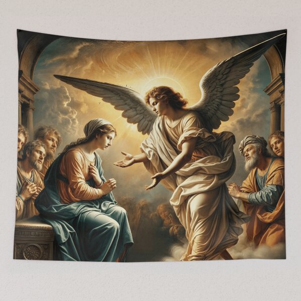 Item preview, THE ANNUNCIATION designed and sold by origingallery.