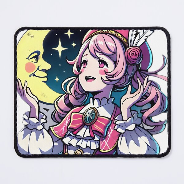 Item preview, Moonlit polly Sticker design designed and sold by NCNGDESIGN.