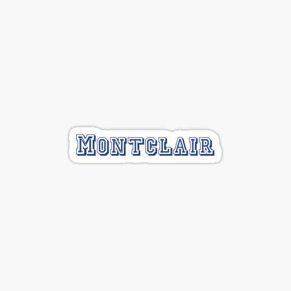 Montclair Stickers | Redbubble