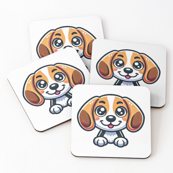 Item preview, Adorable Beagle Cartoon designed and sold by pommyyark.