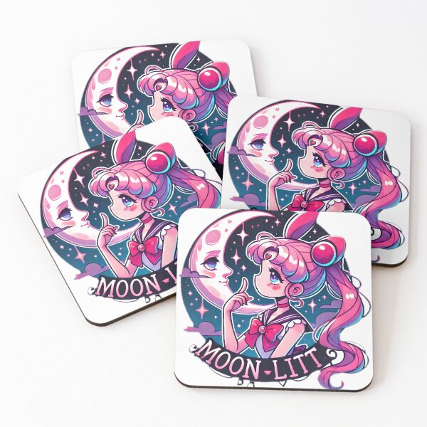Item preview, Moonlit polly Sticker design  designed and sold by NCNGDESIGN.