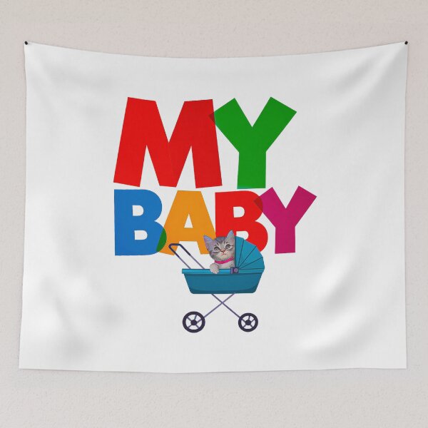 Item preview, Cat Day Cat Baby Cat Lovers My Baby designed and sold by Amanda's Factory.