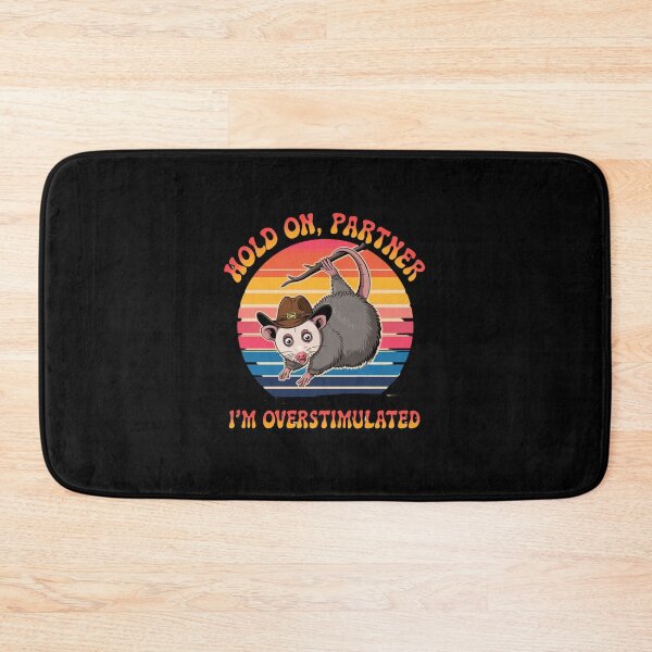 Item preview, Hold on, partner, i'm overstimulated designed and sold by Mateusz Majcherek.
