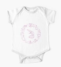 Chemistry scientific, education elements. One Piece - Short Sleeve