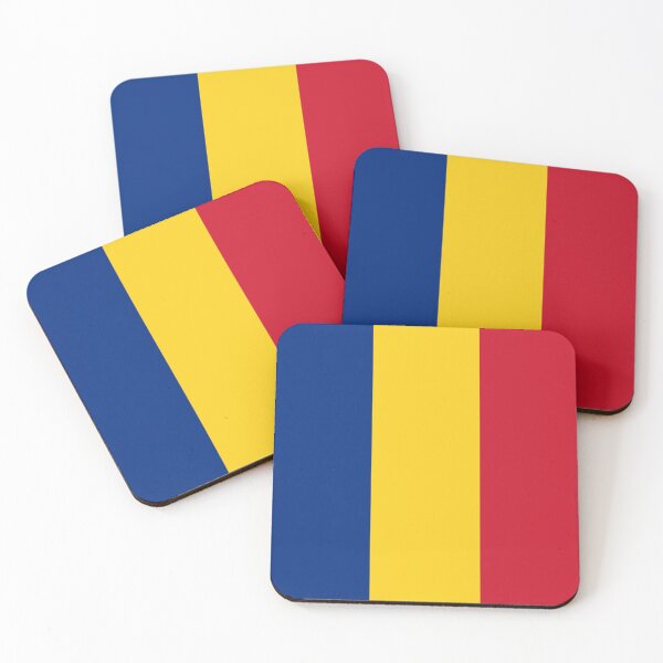 Item preview, Romania colors blue yellow red flag all-over print designed and sold by SpecialtiesShop.