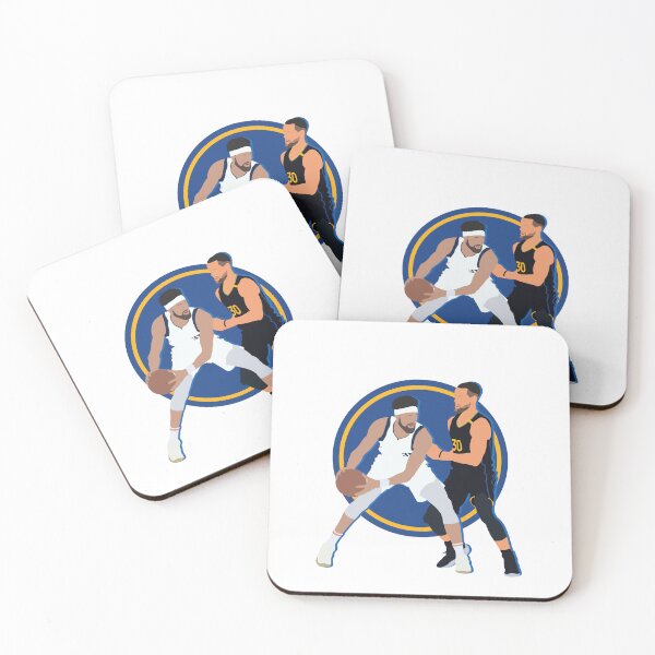 Item preview, Curry vs Thompson 'Splash Bros' Clash Collage designed and sold by Jackshun.