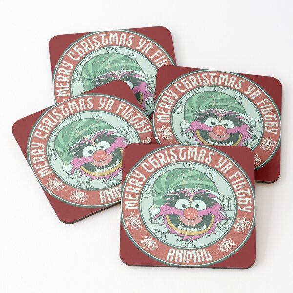 Item preview, Merry Christmas Animal Muppets designed and sold by DJava-ArtO.