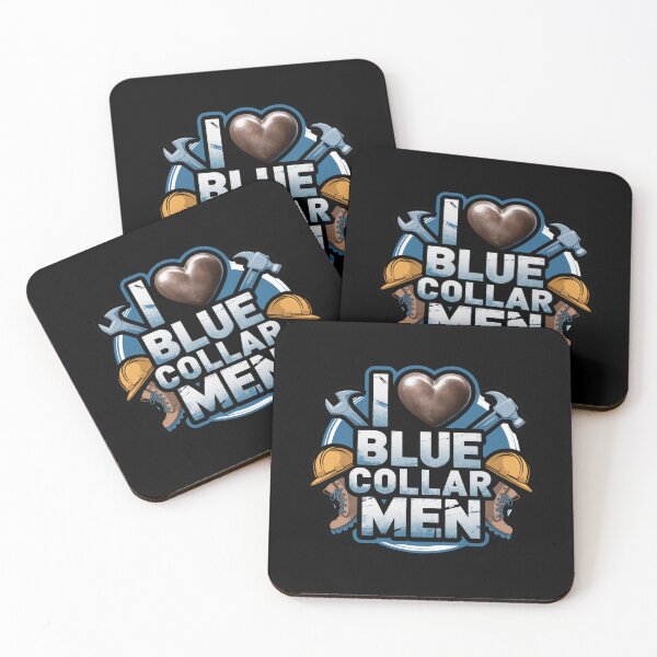 Item preview, I love blue collar men designed and sold by Mateusz Majcherek.