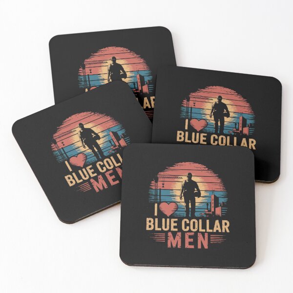 Item preview, I love blue collar men designed and sold by Mateusz Majcherek.