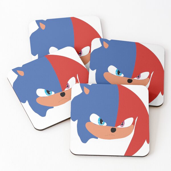 Item preview, Sonic and Knuckles face designed and sold by CreativityFPS.