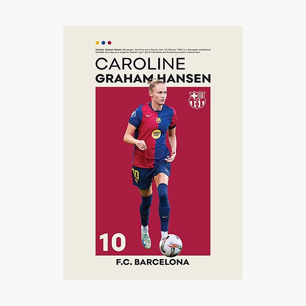 Vista previa del artículo con la obra «Caroline Graham Hansen», diseñado y vendido por MertArtDesigns.