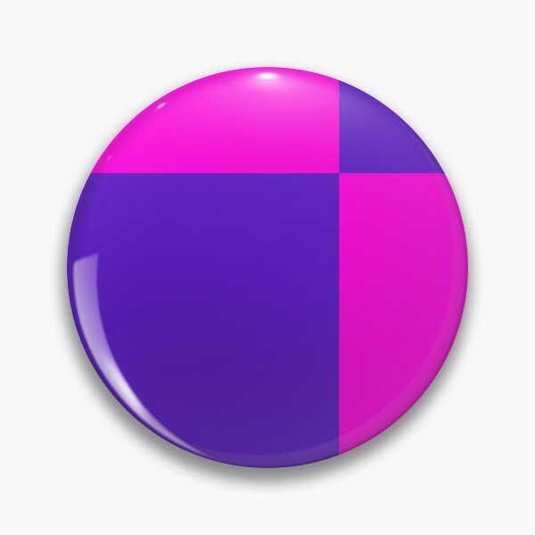 Item preview, Two Colored Off Centered Square Pattern - Purple and Pink - Abstract and Minimal designed and sold by AbstractIdeas.