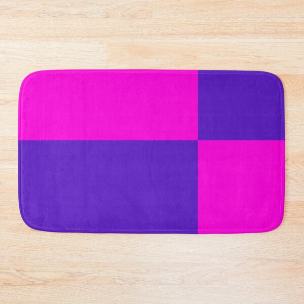 Item preview, Two Colored Off Centered Square Pattern - Purple and Pink - Abstract and Minimal designed and sold by AbstractIdeas.