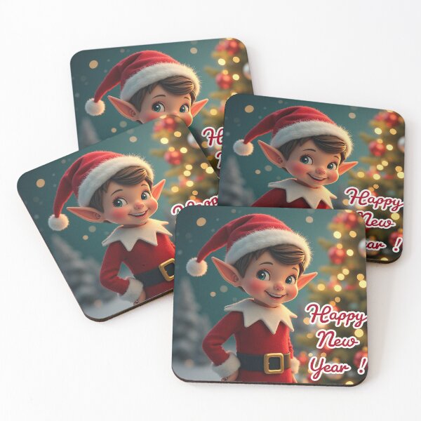 Item preview, New Year's elf in a red suit designed and sold by ChernivtsiSkoda.