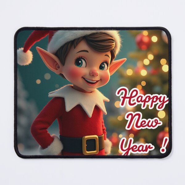 Item preview, New Year's elf in a red suit designed and sold by ChernivtsiSkoda.