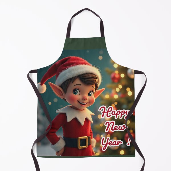 Item preview, New Year's elf in a red suit designed and sold by ChernivtsiSkoda.