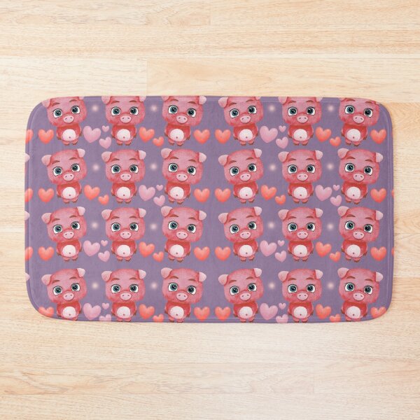 Item preview, Little pigs and hearts pattern designed and sold by Topmel.