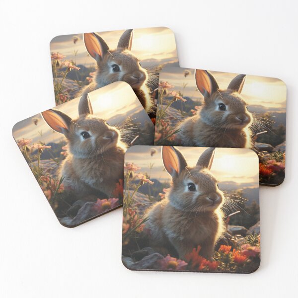 Item preview, cute little bunny on the meadow designed and sold by Mauswohn.