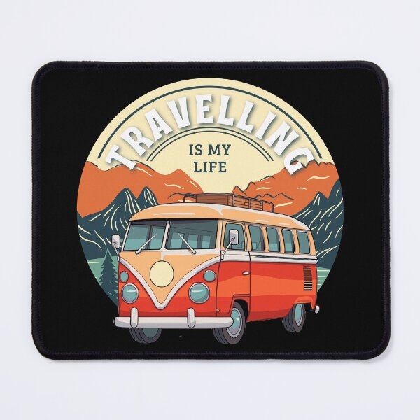 Item preview, Travelling is my life funny holiday t-shirts designed and sold by timedesignkardi.