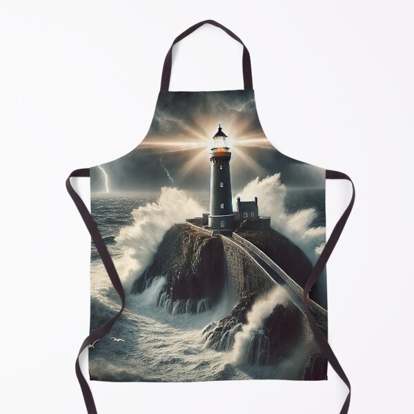 Item preview, Stormy Lighthouse Resilience designed and sold by QuirkWears.
