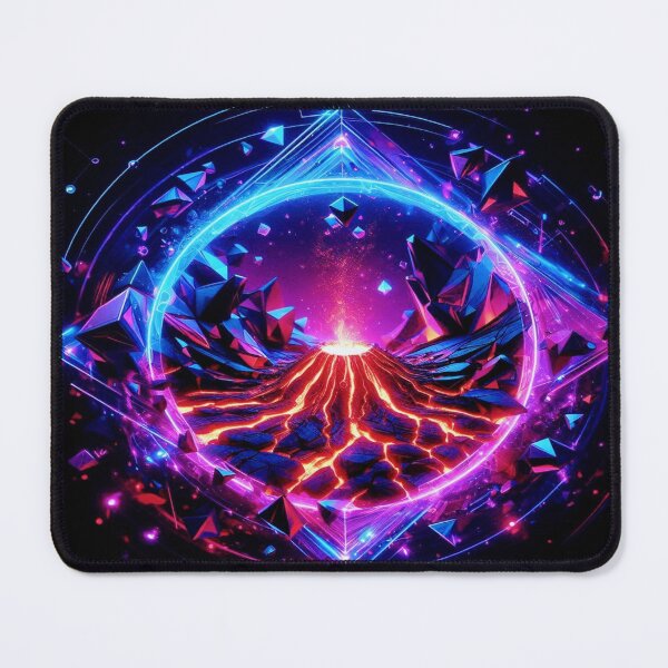 Item preview, Majestic lava flow: An artistic masterpiece of natural force captured in vibrant colors designed and sold by FotoworldEdel.