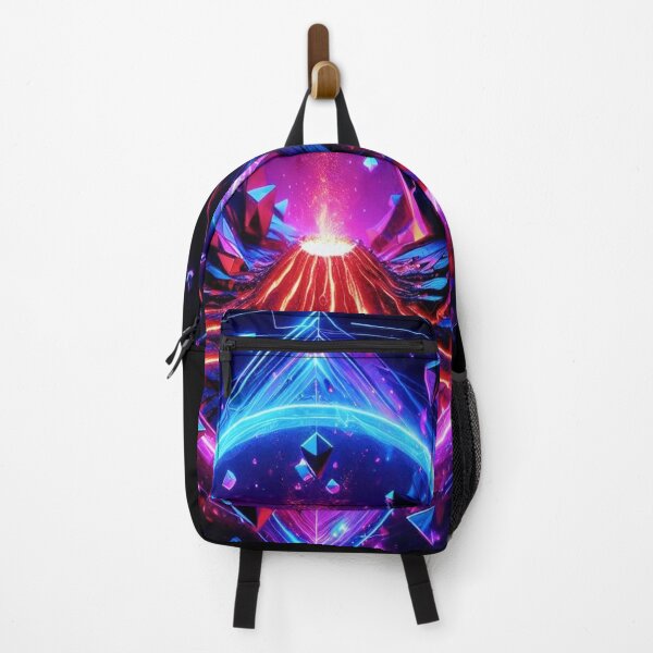 Item preview, Majestic lava flow: An artistic masterpiece of natural force captured in vibrant colors designed and sold by FotoworldEdel.