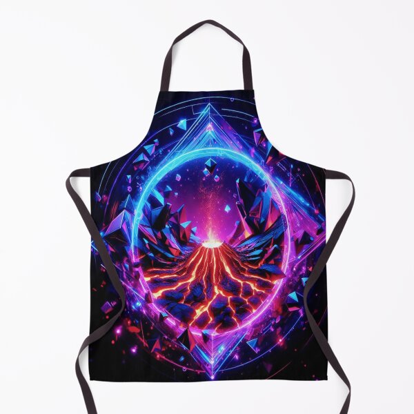 Item preview, Majestic lava flow: An artistic masterpiece of natural force captured in vibrant colors designed and sold by FotoworldEdel.