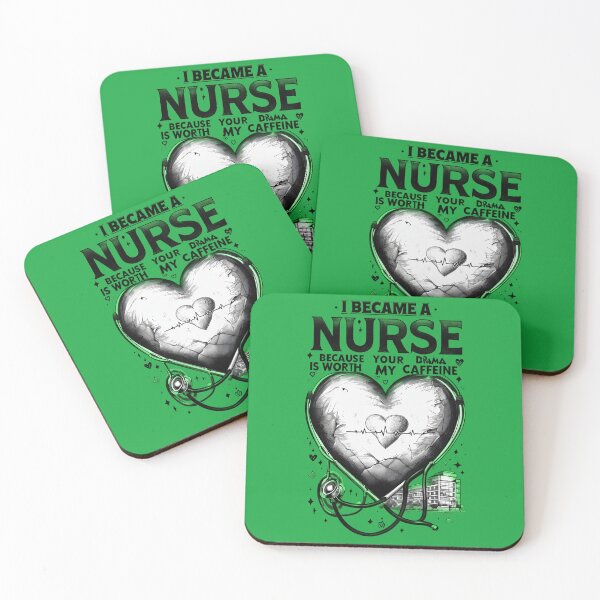 Item preview, Nurse Life: Drama Fueled by Caffeine T-Shirt designed and sold by JassPrintondmd.
