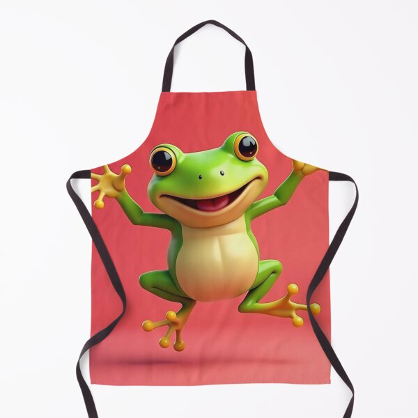 Item preview, Cheerful Green Frog designed and sold by sachinnaha.