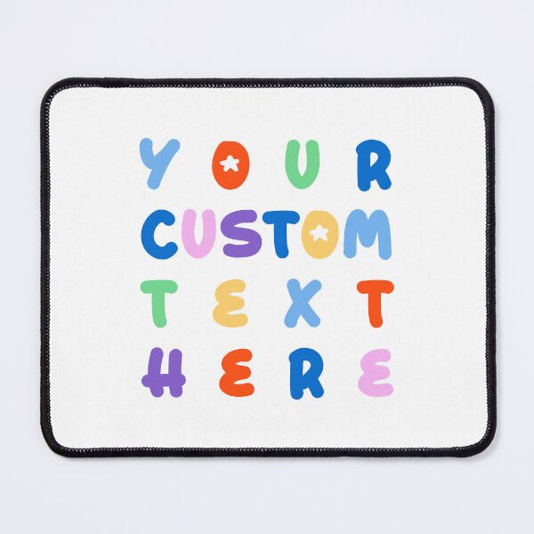 Item preview, Custom Playful Text Design: Add Your Unique Touch! designed and sold by villacreativa.