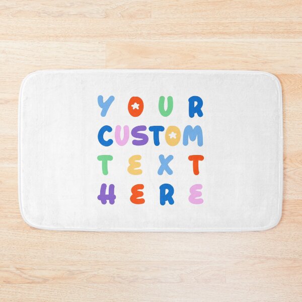Item preview, Custom Playful Text Design: Add Your Unique Touch! designed and sold by villacreativa.