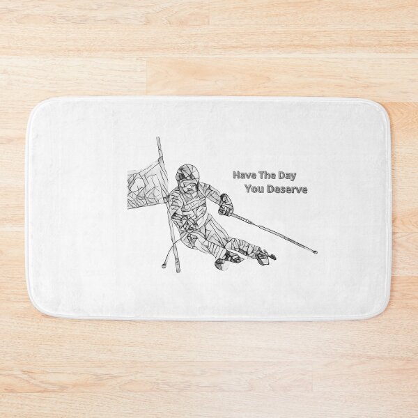 Item preview, Funny Gifts for Ski Racers and Downhill Skiers – Pro Ski Racing Alpine Skiing Art Sticker designed and sold by MatthewViews.