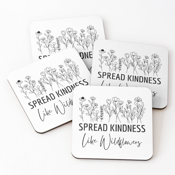 Item preview,  Spread Kindness Like Wildflowers Cute Flower Graphic Positive Inspirational designed and sold by ZACK ART.